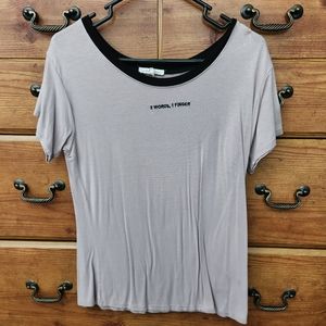 Tan Graphic Tee